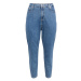 Calvin Klein Jeans Plus Džínsy 'MOM Jeans PLUS'  modrá denim / biela