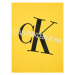 Calvin Klein Jeans Mikina Monogram Logo IU0IU00069 Žltá Regular Fit