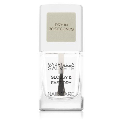 Gabriella Salvete Nail Care Glossy & Fast Dry rýchloschnúci vrchný lak na nechty