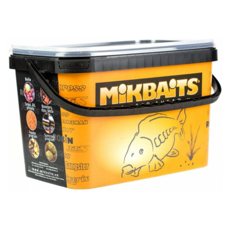 Mikbaits boilie liverix mazaná škebľa 2,5 kg 24 mm