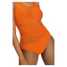 Dámske jednodielne plavky S36W-27 Fashion šport oranžové - Self