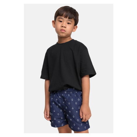 Boys' Anchor/Navy Pattern Shorts Urban Classics