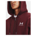 Vínová mikina Under Armour UA Essential Fleece FZ Hood