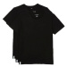 Lacoste  Lounge 3 Pack Plain Stretch Cotton T-Shirts Black  Tričká a polokošele Čierna