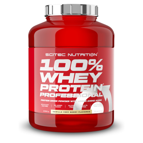 Scitec Nutrition 100% Whey Protein Professional vanilka very berry