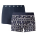 LIVERGY® Pánske vianočné boxerky, 2 kusy (navy modrá)