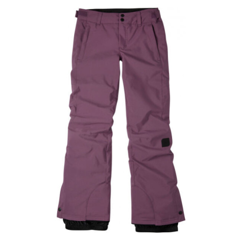 O'Neill CHARM REGULAR PANTS Dievčenské lyžiarske nohavice, fialová, veľkosť