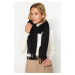 Trendyol Black Soft-Textured Scarf