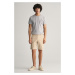 ŠORTKY GANT REG SUNFADED SHORTS CREAM