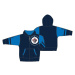 Winnipeg Jets detská mikina s kapucňou Faceoff Colorblocked Fleece Full-Zip