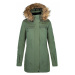 Kilpi PERU-W Dámsky zimný kabát QL0501KI Kaki