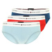 Tommy Hilfiger Underwear Nohavičky  svetlomodrá / tmavomodrá / ohnivo červená / biela