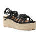 DeeZee Espadrilky RT220681 Čierna