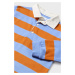 Tričko s dlhým rukávom pre bábätká Mayoral oranžová farba, vzorovaný