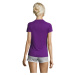 SOĽS Sporty Women Dámske funkčné triko SL01159 Dark purple