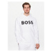 Boss Mikina 50482887 Biela Relaxed Fit