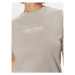 Calvin Klein Tričko Coordinates K20K207005 Béžová Regular Fit