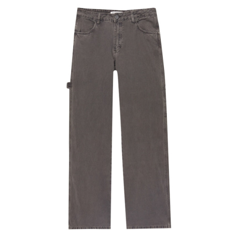 Pull&amp;Bear Nohavice  grafitová Pull &amp; Bear