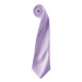 Premier Workwear Pánska saténová kravata PR750 Lilac -ca. Pantone 264