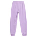 Dievčenské tepláky 4F JUNIOR TROUSERS-JAW23TTROF426-52S-LIGHT VIOLET