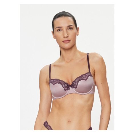 Hunkemöller Podprsenka s kosticami Lace & Shine 203622 Fialová Hunkemoller