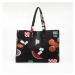 Taška Carhartt WIP Canvas Graphic Beach Bag Isis Maria Dinner Print/ Black