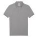 B&amp;C Unisex polo tričko PU424 Sport Grey (Heather)