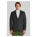 SAKO GANT SLIM JERSEY BLAZER DARK GRAPHITE