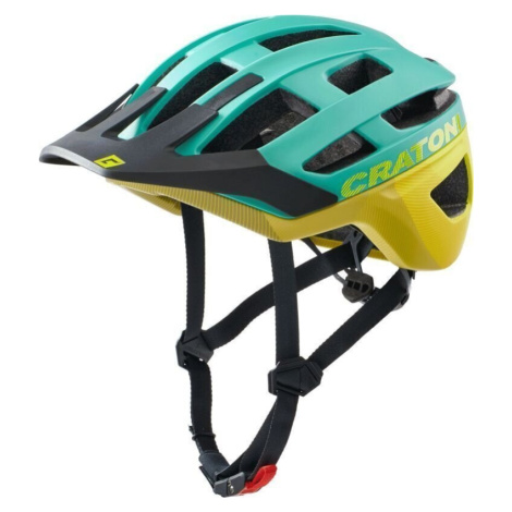 Cratoni AllRace Green/Yellow Matt Prilba na bicykel