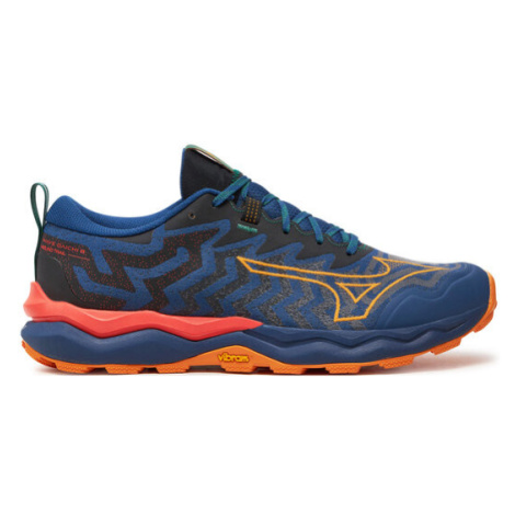 Mizuno Bežecké topánky Wave Daichi 8 J1GJ2471 Tmavomodrá