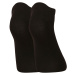 7PACK ponožky Nedeto nízke čierne (7NDTPN1001)