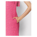 Pinko Úpletové šaty Melrose AI 21-22 BLK01 1G16HV 8580 Ružová Regular Fit