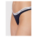 Calvin Klein Underwear Stringové nohavičky 0000D1617A Tmavomodrá