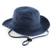 Beechfield Bavlnený klobúk Outback - Námornícka modrá