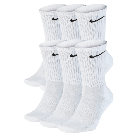 NIKE Športové ponožky 'Everyday Cushioned'  čierna / biela