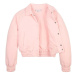 Detská bunda Tommy Hilfiger ružová farba