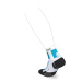 Bežecké ponožky RUN900 X bielo-modré