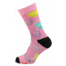 Happy Socks Ponožky 'Cat'  zmiešané farby / čierna / ružová