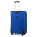 SOLIER LUGGAGE Malý modrý cestovný kufor veľ. S (STL1708 LIGHT BLUE S) 47 L