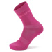 Alpine Pro Klamo Unisex ponožky USCX086 fuchsia