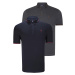 DOUBLE SET T8586 DEWBERRY MEN'S T-SHIRT-NAVY - ANTHRACITE