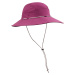 Dámsky trekingový klobúk MT500 s ochranou proti UV fialový
