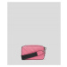 Kabelka Karl Lagerfeld K/Punched Logo Camerabag Ružová