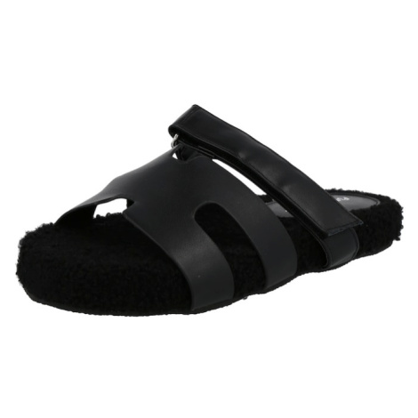 Public Desire Remienkové sandále 'HOT FUZZ'  čierna
