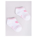 Yoclub Dievčenské členkové bavlnené ponožky Vzory Farby 6-Pack SKS-0008G-AA00-003 Multicolour