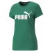 Puma tričko Ess Logo Tee W green