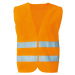 Printwear Reflexná bezpečnostná vesta X217 Signal Orange