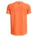 Under Armour UA TECH 2.0 SS Chlapčenské športové tričko, oranžová, veľkosť