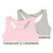 Calvin Klein Underwear Podprsenka  ružová / sivá melírovaná