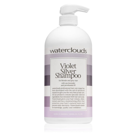 Waterclouds Violet Silver Shampoo šampón neutralizujúci žlté tóny